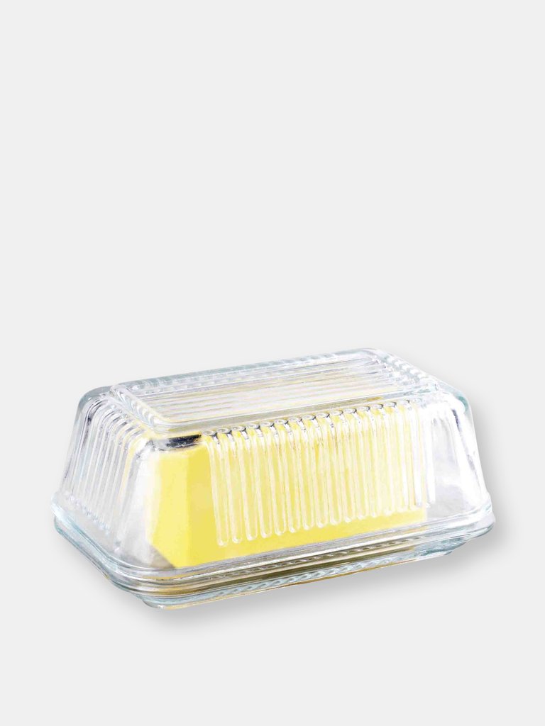 Glass Butter Dish