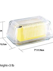 Glass Butter Dish