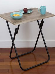 Jumbo Multi-Purpose Foldable Table, Rustic