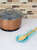 Lattice Collection Cast Iron Spoon Rest, Turquoise