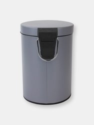 Paris 3 Liter Waste Bin, Grey