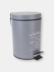 Paris 3 Liter Waste Bin, Grey