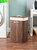 Rectangular Bamboo Hamper, Brown