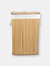 Rectangular Bamboo Hamper, Natural