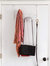 Shelby 5 Hook Over the Door Hanging Rack, White