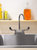 Space-Saving Oak Wood Over the Sink Multi-Use Shelf