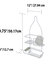 Vinyl Coated Steel Shower Caddy, White