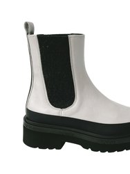 Women's Siena Chelsea Boot - White/Black