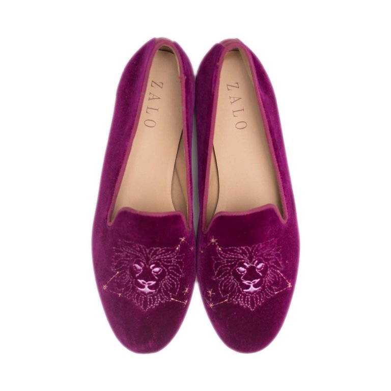 Leo Slipper In Bougainvillea