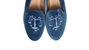 Libra Slipper In Blue Smoke