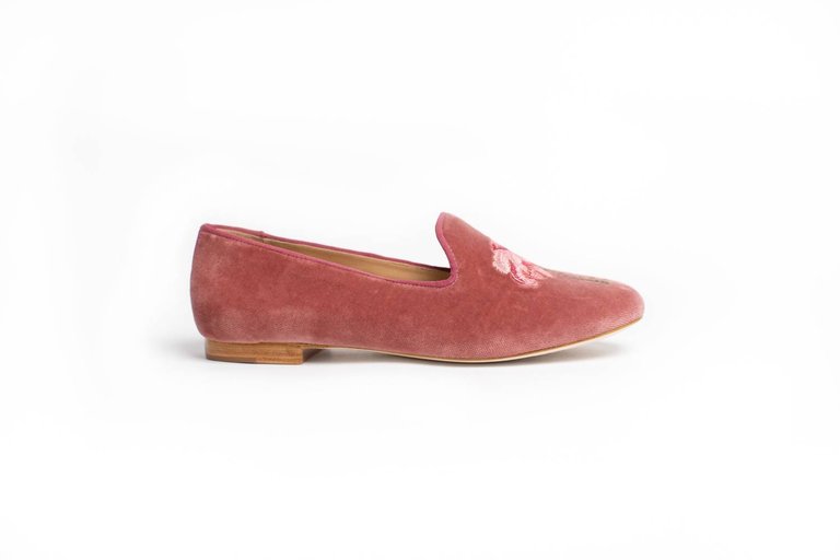 Palma Slipper In Rose - Rose