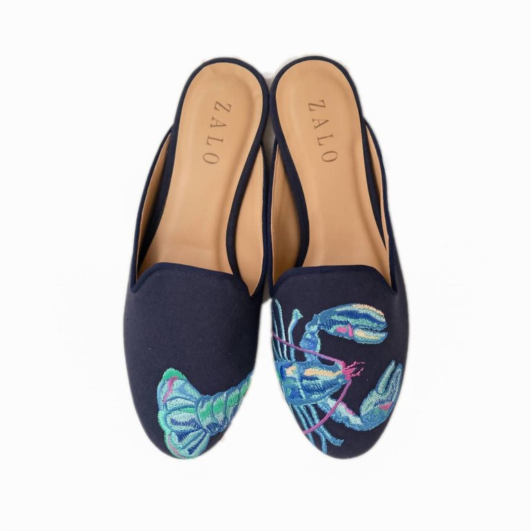 Women's Lobster Mule In Navy