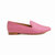 Women's Raffia Slipper In Fuchsia