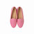 Women's Raffia Slipper In Fuchsia - Fuchsia