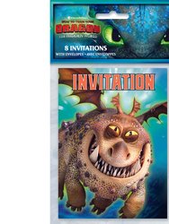 How to Train Your Dragon: The Hidden World - Party Invitations 8 per Package]