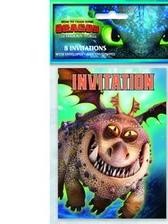 How to Train Your Dragon: The Hidden World - Party Invitations 8 per Package]