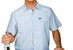 Crosscut Deluxe Shortsleeve Shirt In Faded Blue Microstripe