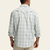 H Bar B Tech Longsleeve Shirt In Barrett Plaid: Pool