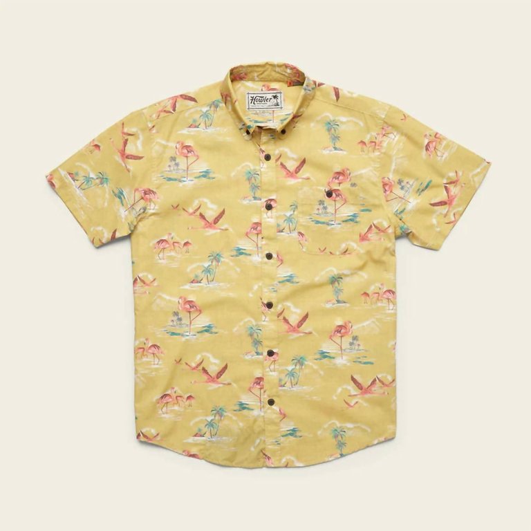 Mansfield Shirt In Flamingo Flamboyance