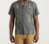 Men's Guayabera Shirt In Antique Black - Antique Black