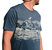 Seagull Landing T-Shirt In Blue