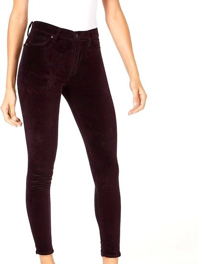 Hudson Barbara Hgh Waist Super Skinny Jean In Prism (Purple) product