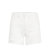 Devon High Rise Boyfriend Short With Cuff In White - White