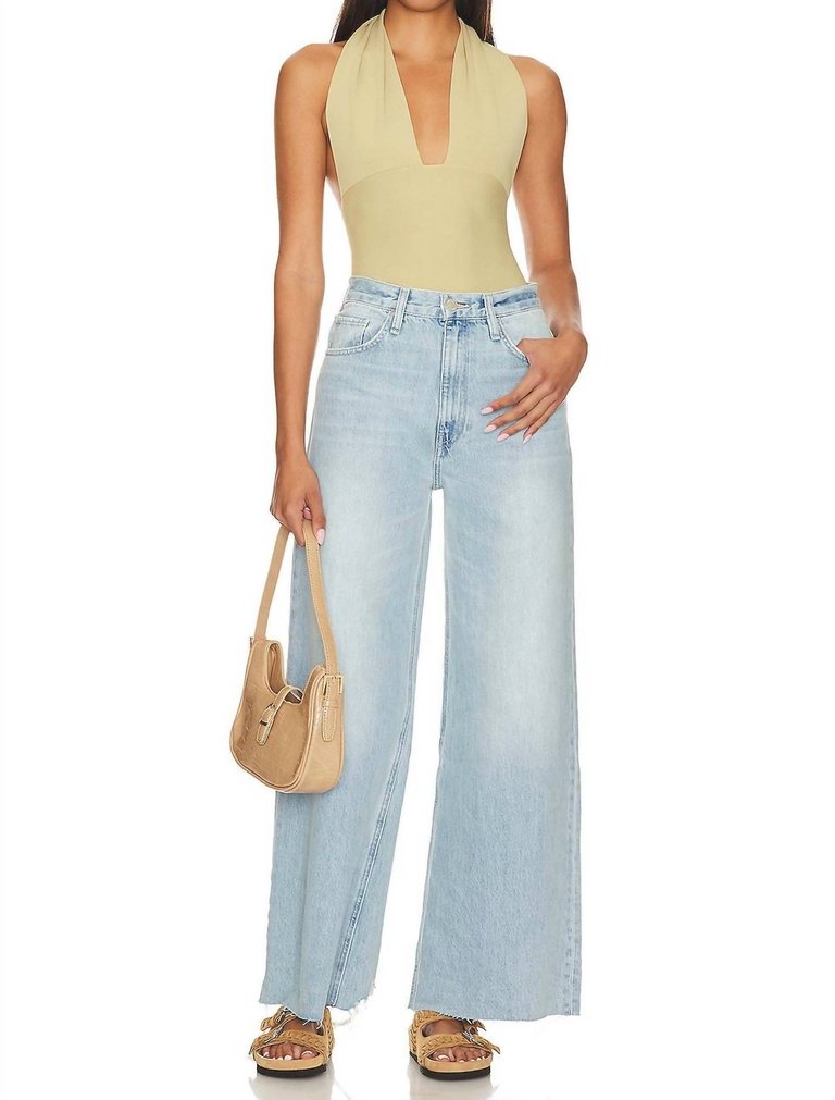 James High Rise Wide Leg Jean In Iris - Iris