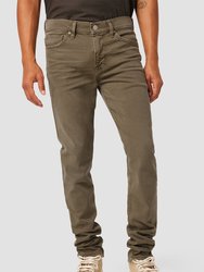 Axl Slim Jeans - Dk Olive - Dk Olive