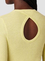 Back Keyhole Sweater