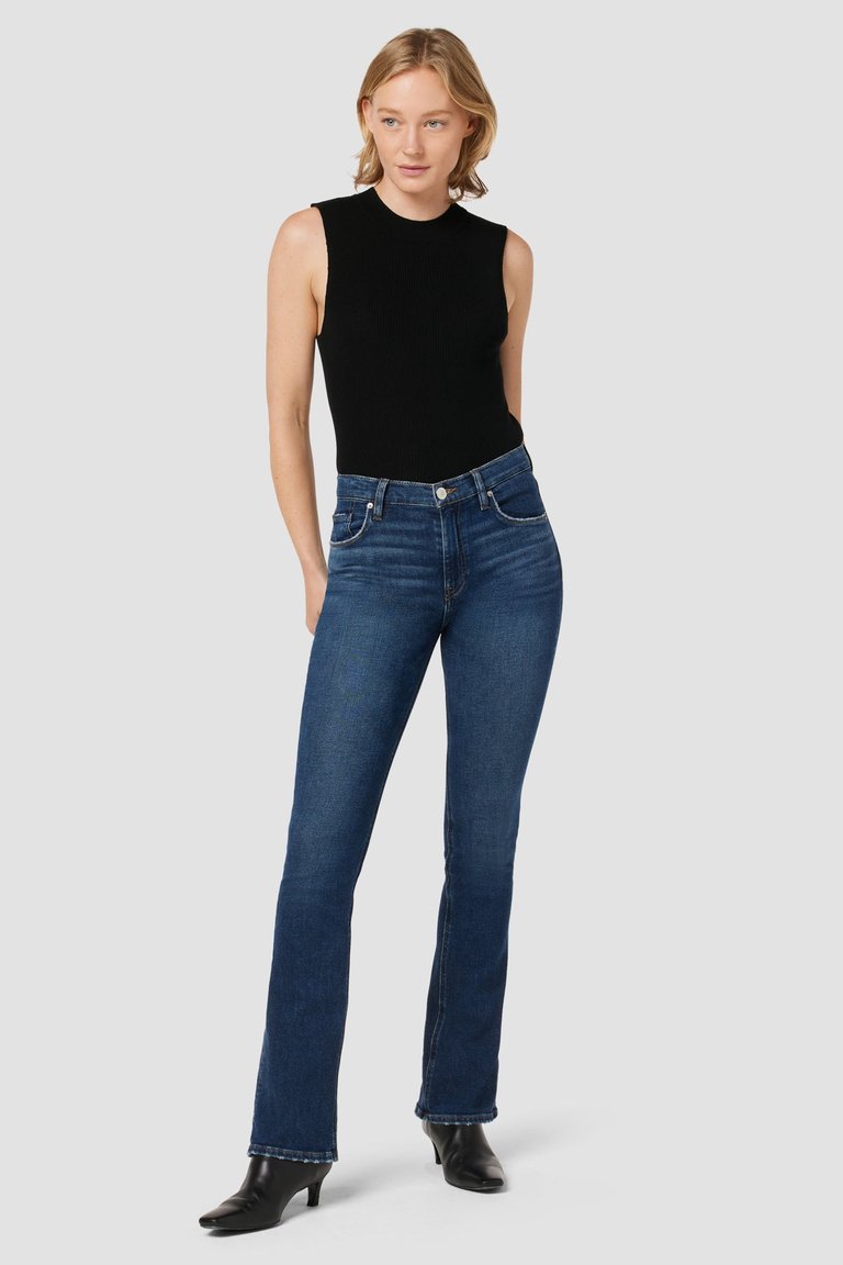 Barbara High-Rise Baby Bootcut Jean - Olympic