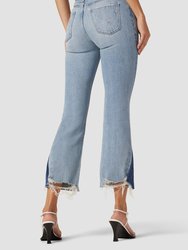 Barbara High-Rise Bootcut Crop Jean - Ivy