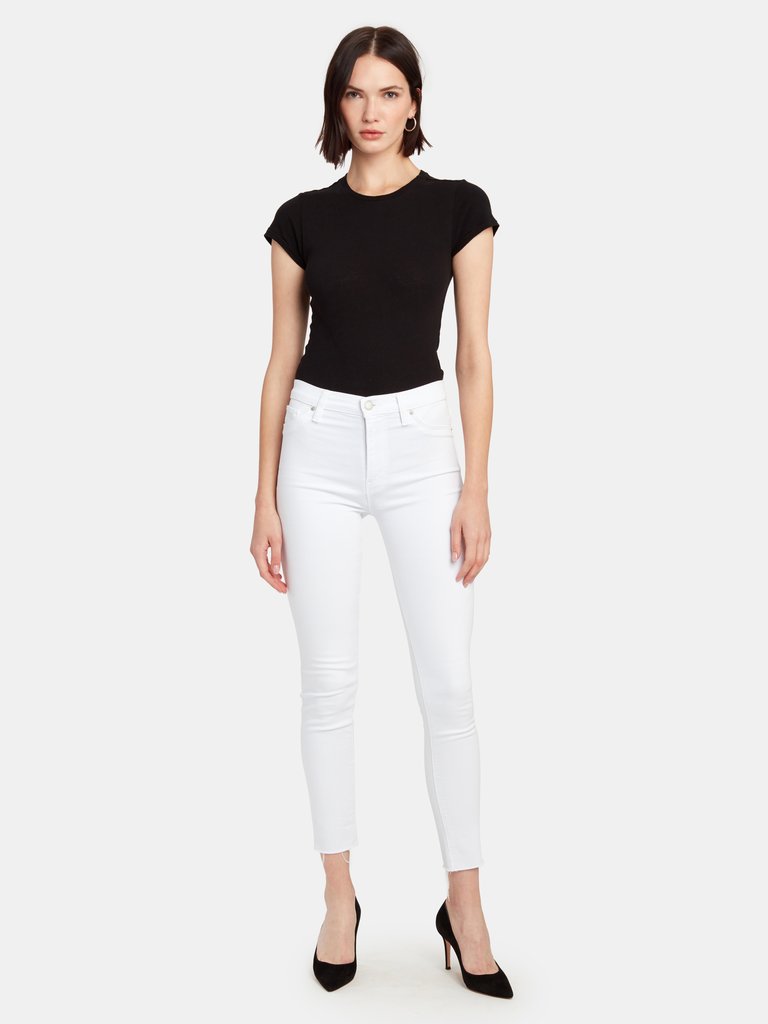 Barbara High Rise Skinny Ankle Jeans