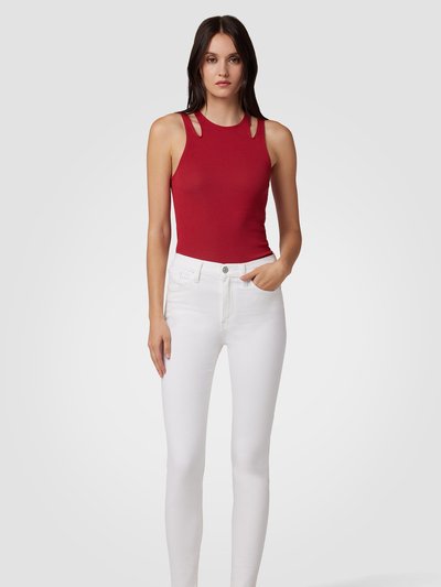 Hudson Jeans Barbara High-Rise Super Skinny Ankle Jean - White product