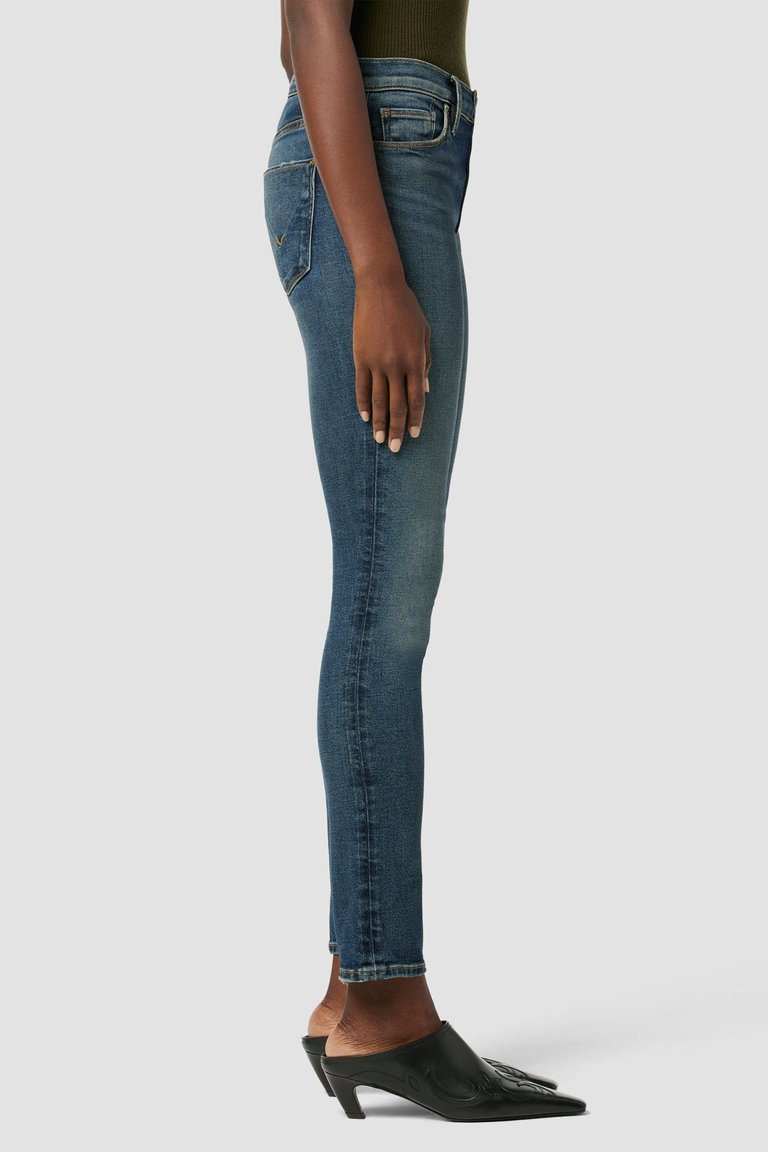 Barbara High-Rise Super Skinny Ankle Jeans - Eons