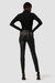 Barbara High-Rise Super Skinny Ankle Leather Pant - Black