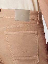 Blake Slim Straight Twill Pant - Latte