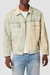 Boxy Trucker Jacket - Tan Acid - Tan Acid