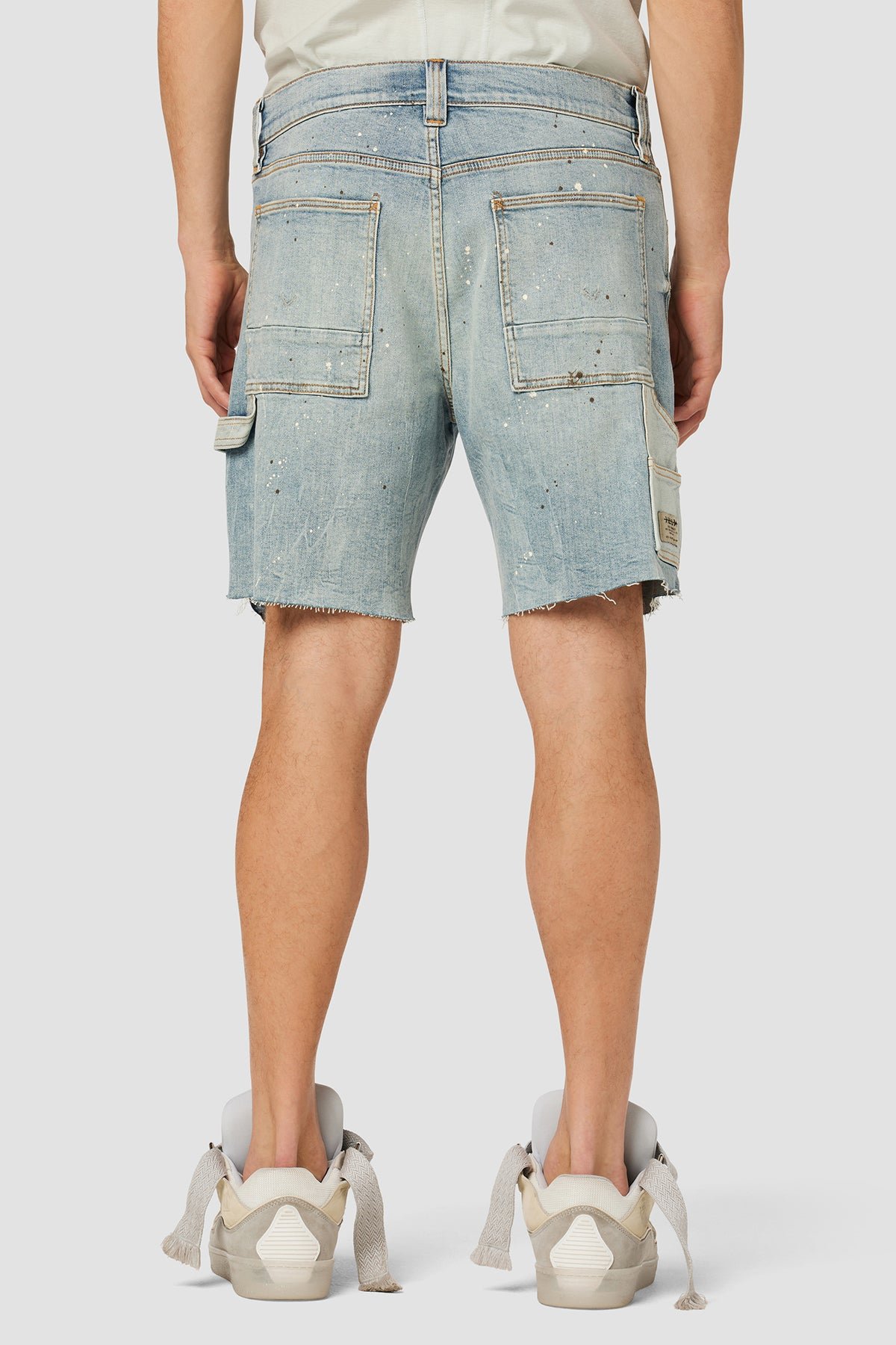 Hudson Men's Carpenter Cut-Off Jean Shorts