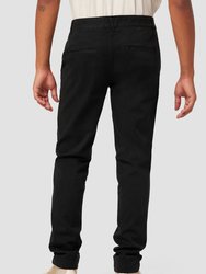 Classic Slim Straight Chino - Black