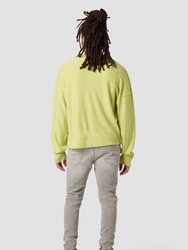 Crew Neck Sweater - Lime