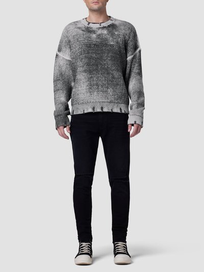 Men's Cropped Crew Sweater, Men's Clearance