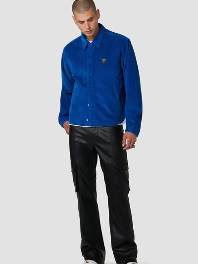 Hudson Jeans Crop Coach Jacket - Cobalt Blue product
