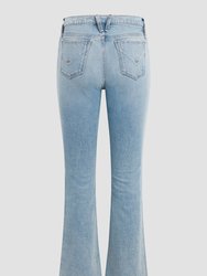 Farrah Mid-Rise Barefoot Bootcut Jean