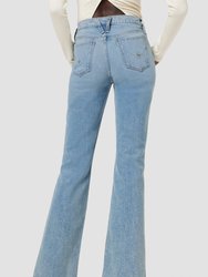 Farrah Mid-Rise Barefoot Bootcut Jean