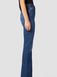 Faye Ultra High-Rise Bootcut Jeans - Luminous