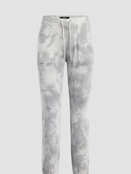 French Terry Utility Jogger - Monument Ice Dye