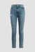 Harlow Ultra High-Rise Cigarette Ankle Jeans - Nebula