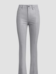 Harlow Ultra High-Rise Cigarette Jean With Slit Hem - Ultimate Gray
