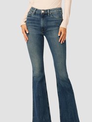 Holly High-Rise Flare Jean - Timber - Timber